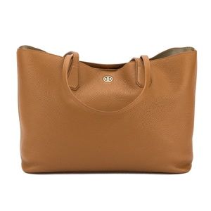 Tory Burch Perry Tote Neverfull in Bark/Gold